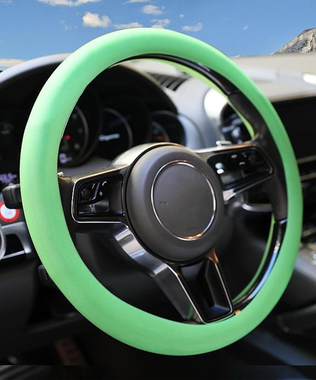 Universal Soft Silicone Steering Wheel Cover